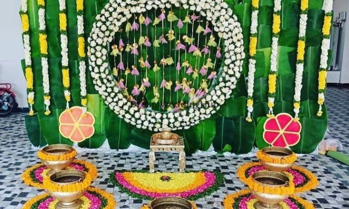 swetha flower decorations